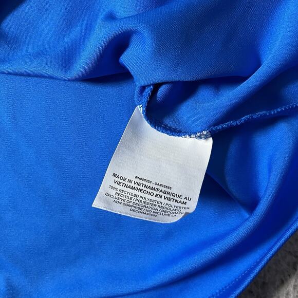 Nike Polo Shirt Mens 2XL Blue Golf Performance Drifit Logo TPC Sawgrass Club - Picture 10 of 16